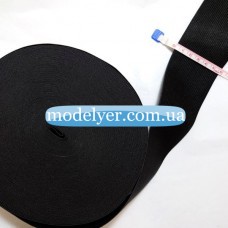 Резинка плоская 6 см (черный)